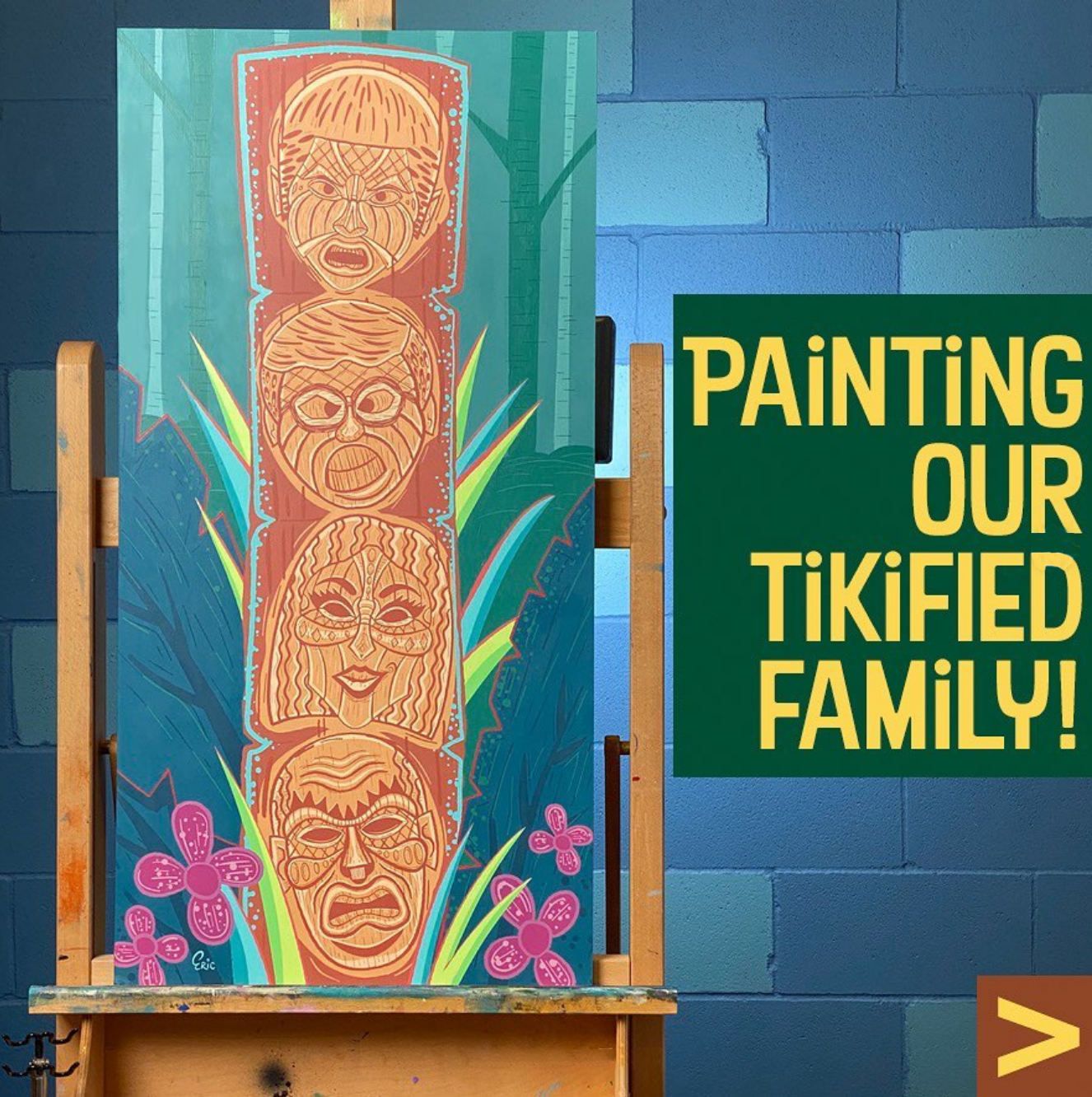 Eric Doggett Painting our family header